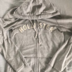 Hollister Zip Up Hoodie